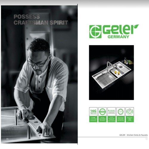 Catalogue Thiết bị nhà bếp GELER mới nhất