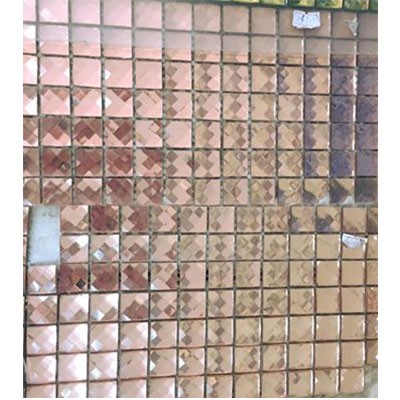 Gạch ốp phòng karaoke Mosaic 13 Cạnh Hồng