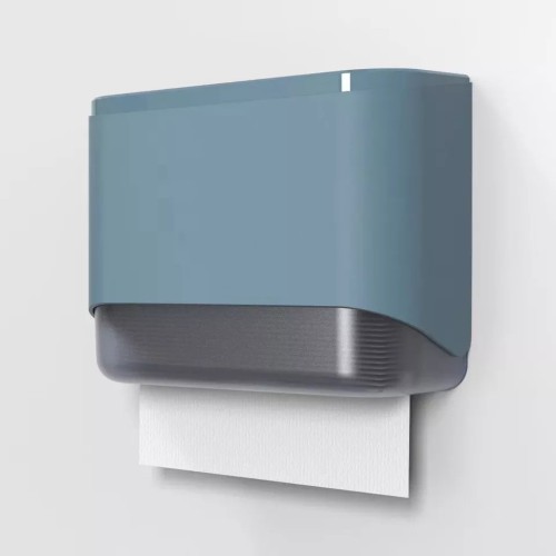 Hộp giấy lau tay treo tường màu xám xanh Blue gray Miken MKG-E6012BLGR