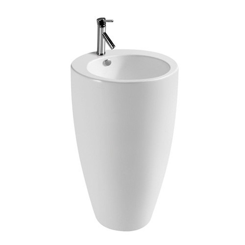 Chậu rửa mặt lavabo chân đứng Royal Join RA-203 (49x49x82cm)