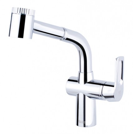 Vòi rửa bát dây rút Hàn Quốc nóng lạnh Samwon AFS-114