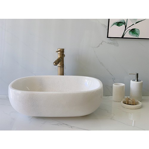 Chậu sứ mỹ nghệ Eximstone BST66 (52x41x16cm)