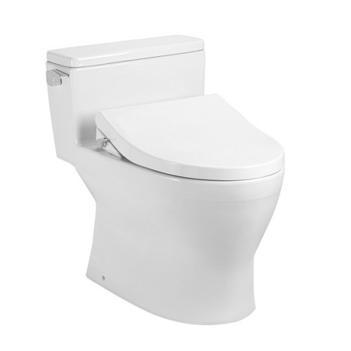 Bồn cầu 1 khối kèm nắp rửa êm TOTO MS188VKE4