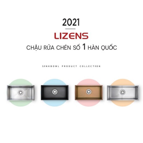 Catalog Chậu rửa bát nhà bếp LIZENS  2021