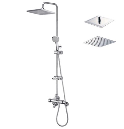 Sen cây tắm nhiệt độ ECOFA E367 (Bát vuông 25x25)