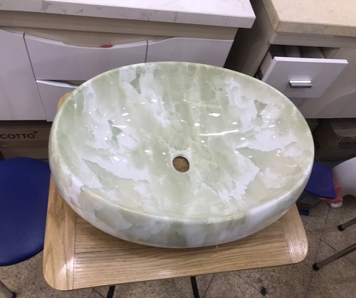 Chậu sứ mỹ nghệ Eximstone 054-1 (600x380x150mm)