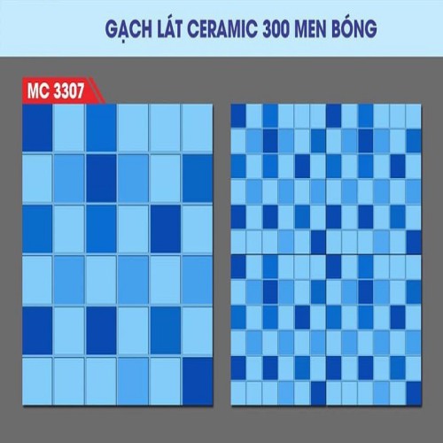 Gạch ốp lát bể bơi 30x30 CMC VN 3307