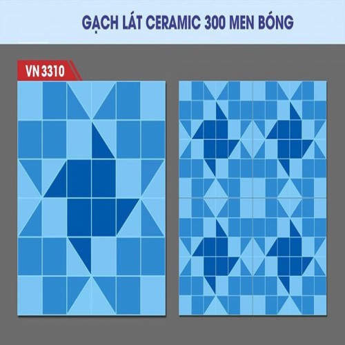Gạch ốp lát bể bơi 30x30 CMC VN 3310