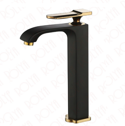 Vòi chậu rửa mặt nóng lạnh mầu đen Yadanli HM-2015B (29cm -Đặt hàng 7 ngày)