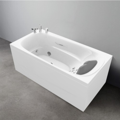 Bồn tắm massage sục thủy lực Kohler K-76446H-NWGL (Yếm trái)