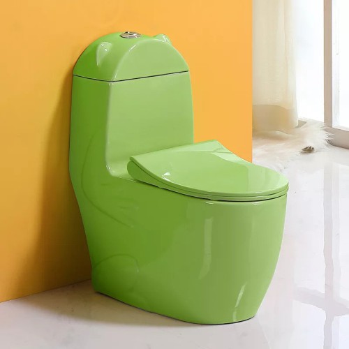 Bồn cầu trẻ em màu xanh lá cây Miken MKB-108G