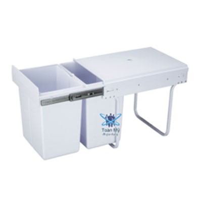 Thùng rác inox ray kéo SafeVN TM 041