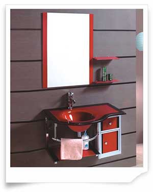 Bộ chậu kính HiHome 8118