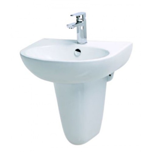 Chậu rửa lavabo chân lửng Caesar L2152-P2443