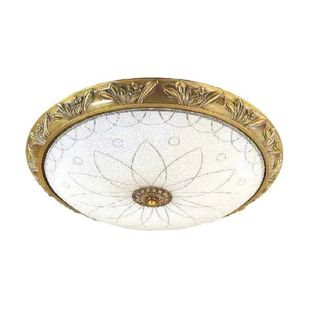 Đèn ốp trần cổ điển hợp kim cao cấp họa tiết hoa văn trang trí OD-720-22