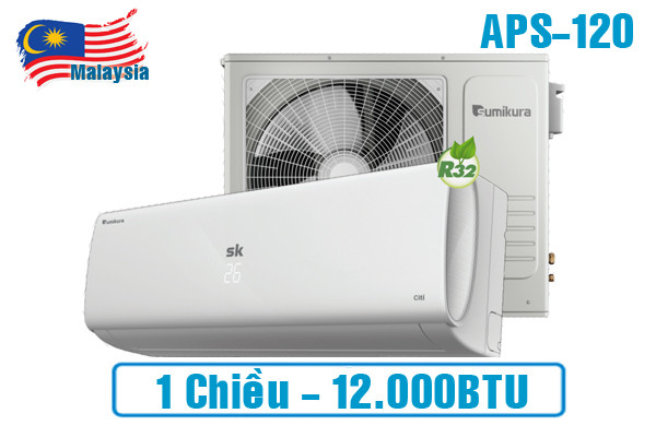 Điều hòa Sumikura 12000BTU 1 chiều APS-120