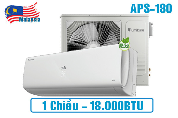 Điều hòa Sumikura 18000BTU 1 chiều APS-180