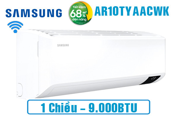 Điều hòa Samsung Inverter Smart Wind-Free 9000BTU AR10TYAACWKNSV