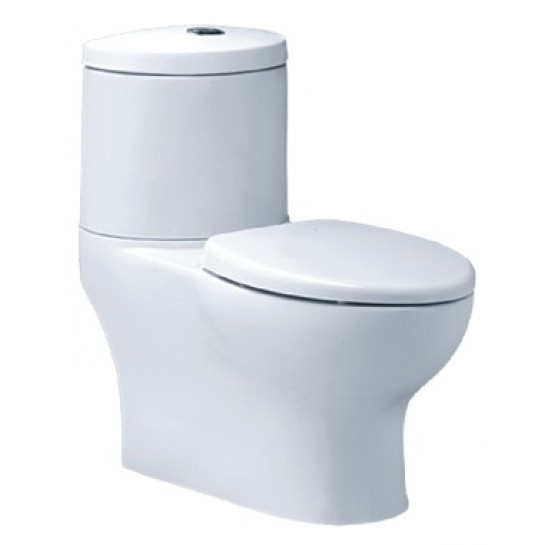 Bồn Cầu CAESAR CD1349 Thùng T1149 Nắp Êm