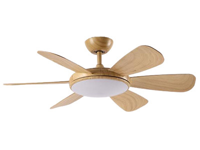 Quạt trần đèn 6 cánh TCL F6661 (đường kính 132cm) Quạt trần 6 cánh có điều khiển từ xa