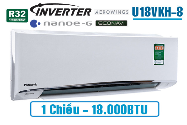 Điều hòa Panasonic 18.000BTU 1 chiều inverter U18ZKH-8