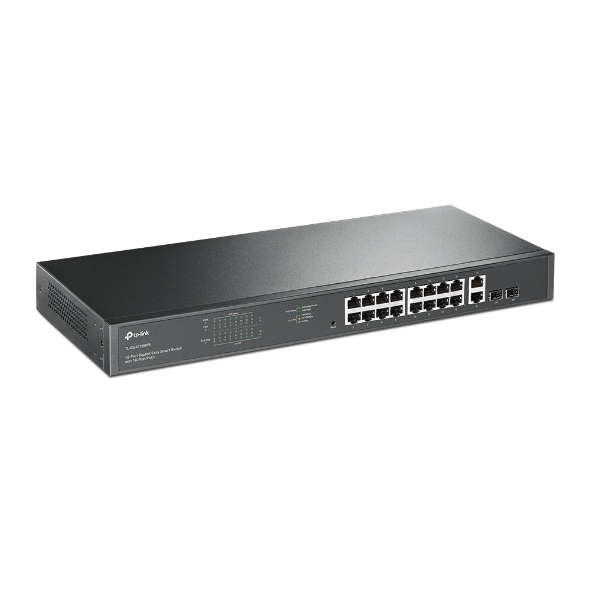 18-Port Gigabit Easy Smart Switch with 16-Port PoE+ TP-Link TL-SG1218MPE - Image 2