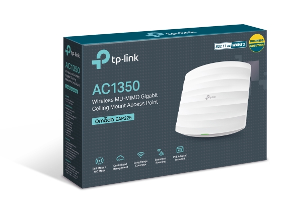 Bộ phát  Wi-Fi gắn trần Gigabit AC1350 Tp-link EAP225 - Image 2