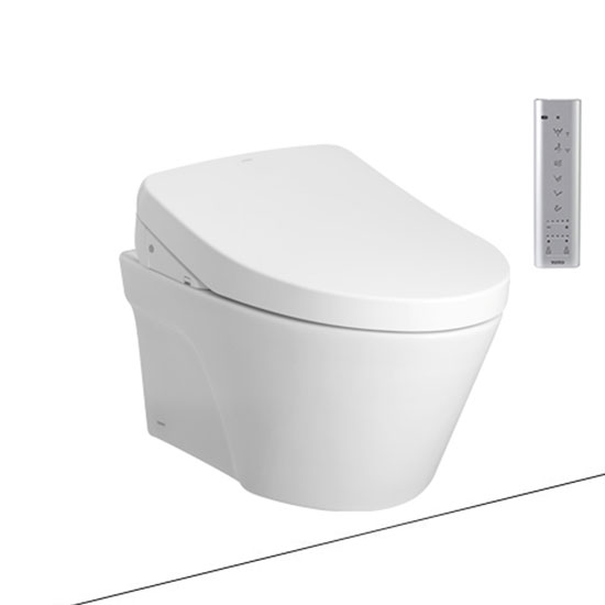 Bàn cầu 1 khối kèm nắp rửa điện tử Toto CES9898 – CS989B/TCF9898 - Image 4