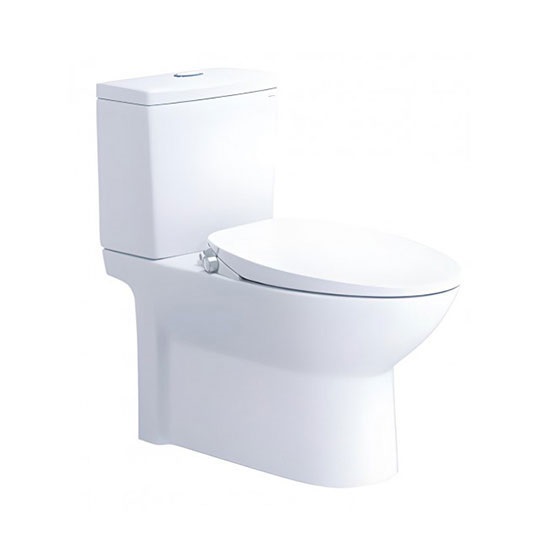 Bàn cầu 1 khối nắp êm Caesar CD1395 - Image 5