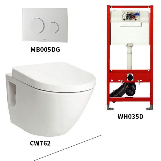 Bàn cầu 2 khối TOTO CW811NPJWS#W - Image 5