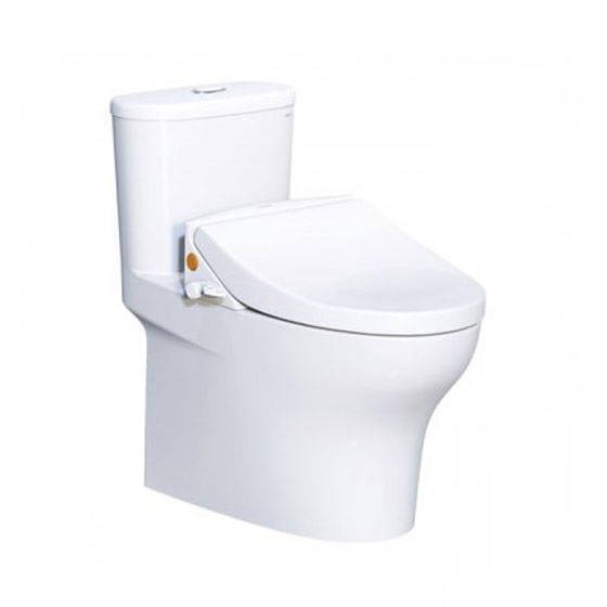 Bàn cầu kết hợp nắp rửa cơ Caesar CD1394-TAF050