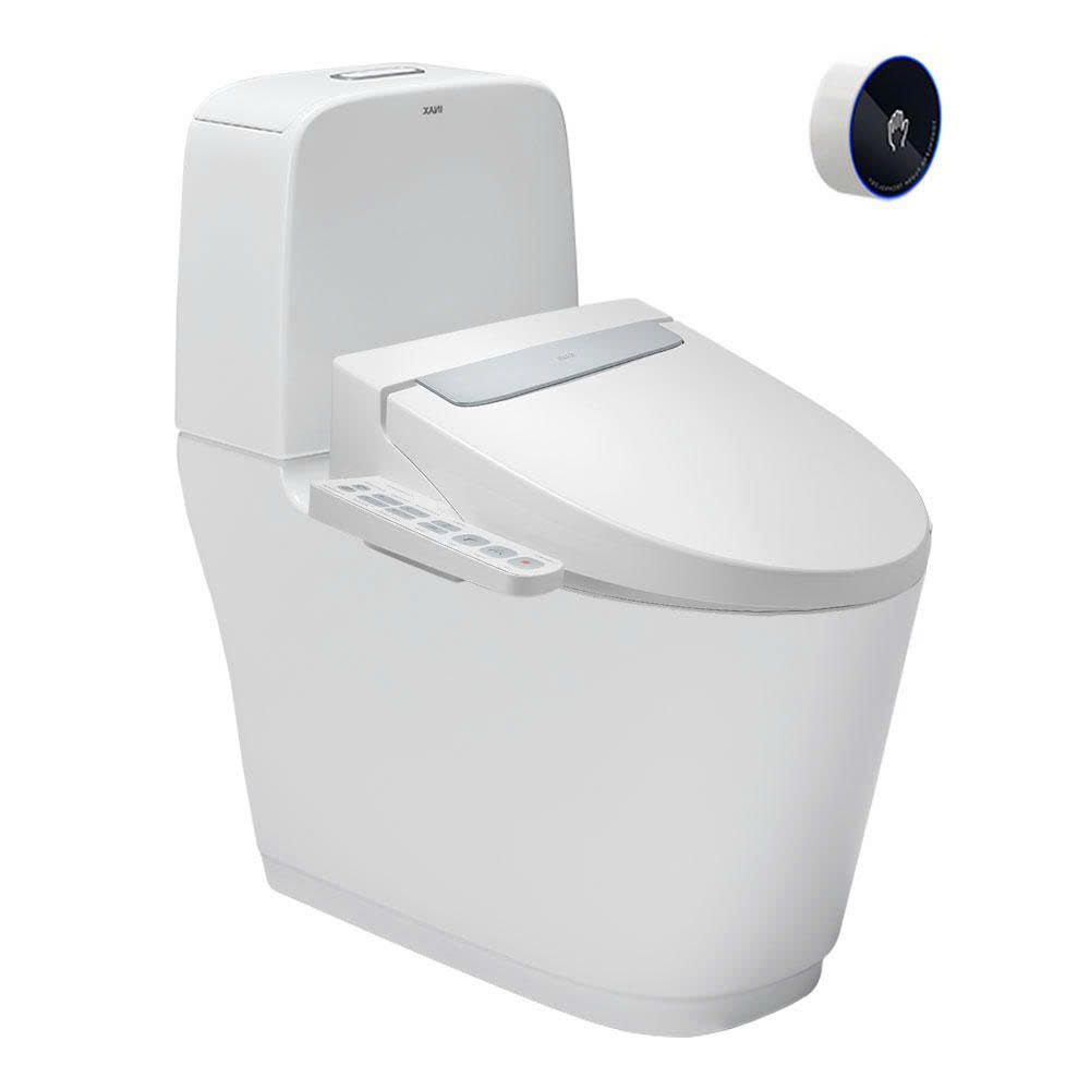 Bàn cầu kết hợp nắp rửa điện tử INAX C-514A-CW-H17VN - Image 3