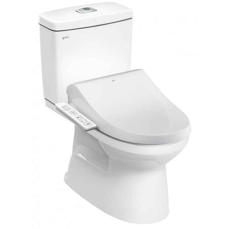 Bàn cầu treo tường nắp rửa điện tử INAX AC-22P-CW-H17VN - Image 4