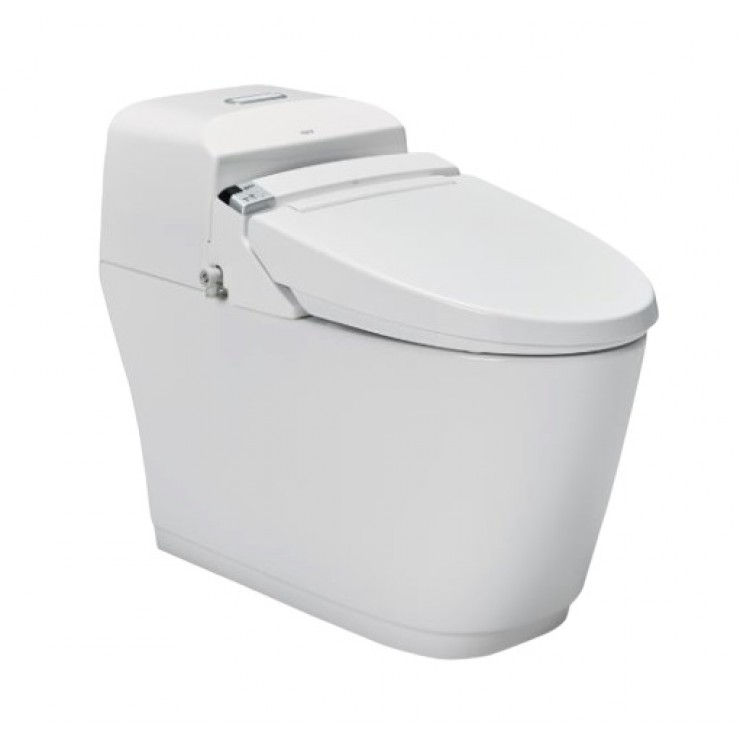 Bàn cầu treo tường nắp rửa điện tử INAX AC-23P-CW-H17VN - Image 6