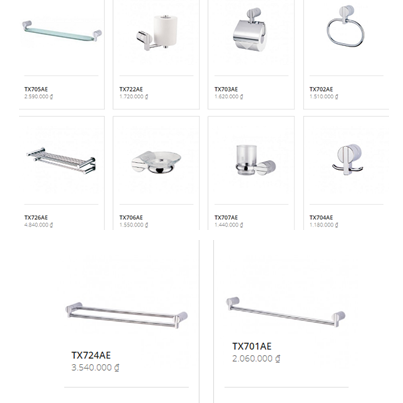 Bát sen tắm gắn trần Toto TBW02003B1A - Image 4