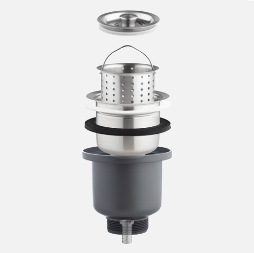 Bầu inox đựng rọ rác cho chậu rửa bát Paul Schmitt PA08
