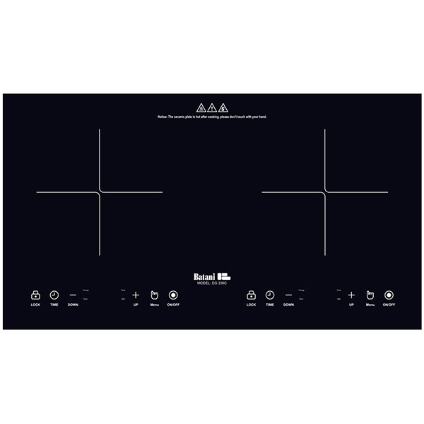 Bếp điện từ đôi Batani EG 668C (73x43cm) - Image 4