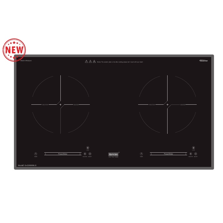 Bếp điện từ đôi Giovani G-2217MLH - Image 5