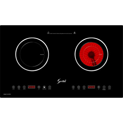 Bếp điện từ đôi Sevilla SV-135TS - Image 3