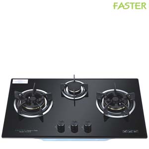 Bếp ga âm 3 bếp nấu Faster FS 319S - Image 3