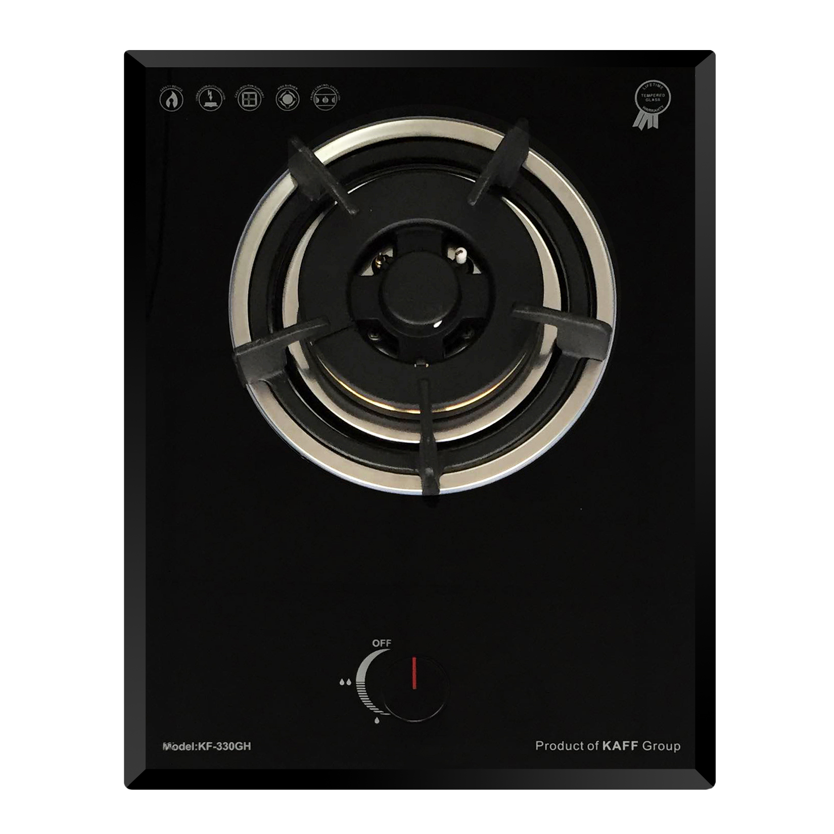 Bếp gas Domino 2 lò KAFF KF-330GDH - Image 5