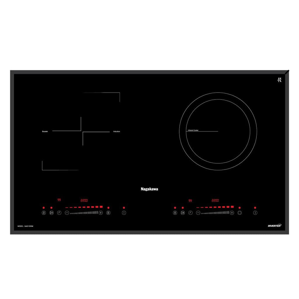 Bếp từ 2 lò nấu Nagakawa NK2C03M - Image 4