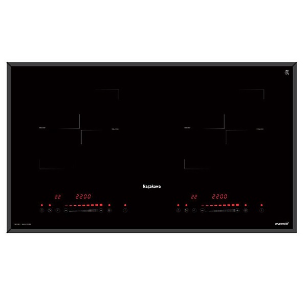 Bếp từ 2 lò nấu Nagakawa NK2C15MB - Image 4