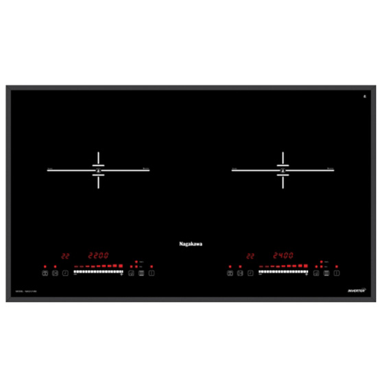 Bếp từ 2 lò nấu Nagakawa UltraSlim NK2C21M - Image 4