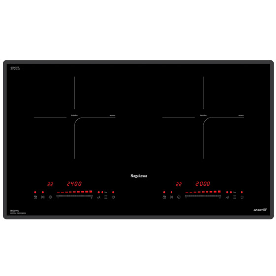 Bếp từ 2 lò nấu Nagakawa UltraSlim NK2C21M - Image 5