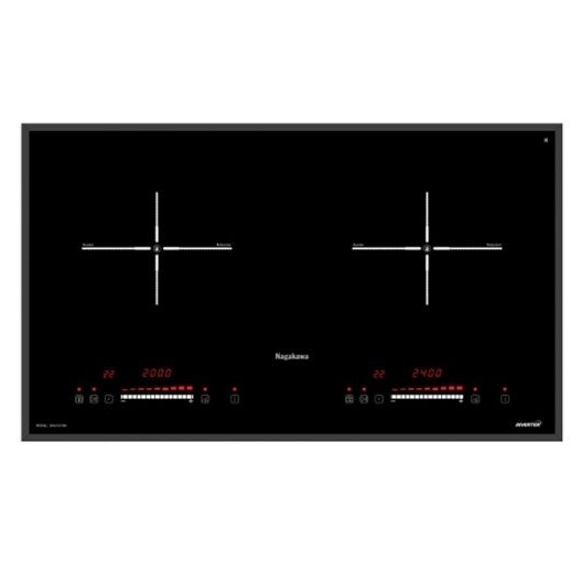 Bếp từ 2 lò nấu Nagakawa UltraSlim NK2C26MB - Image 3
