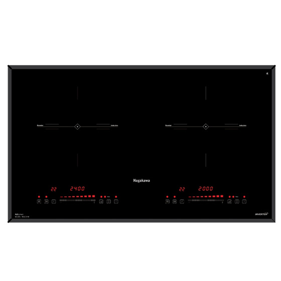 Bếp từ 2 lò nấu Nagakawa UltraSlim NK2C28M - Image 4