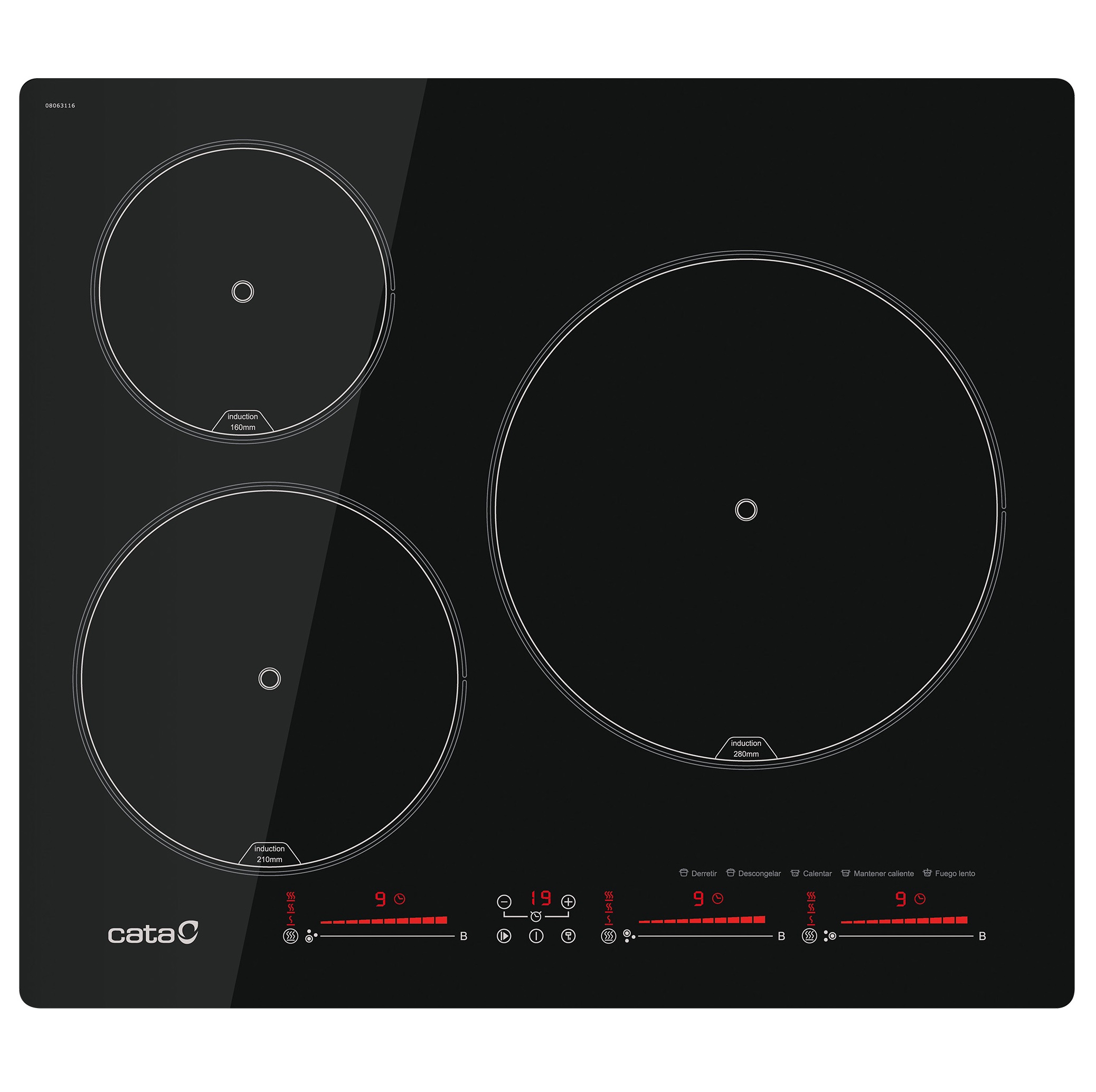 Bếp từ Cata IB 603 WH - Image 4