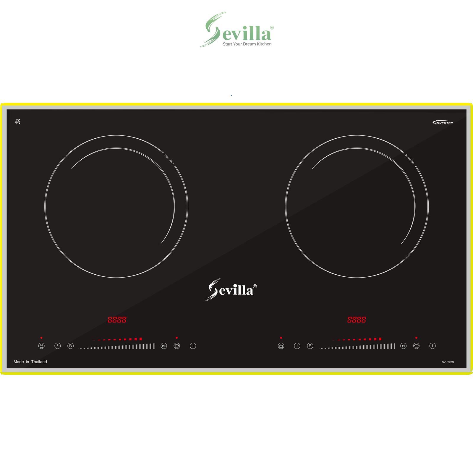Bếp từ đôi Sevilla SV-T70S