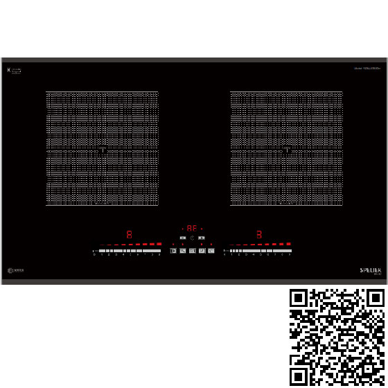Bếp từ đôi Spelier SPM T100 WS - Image 4